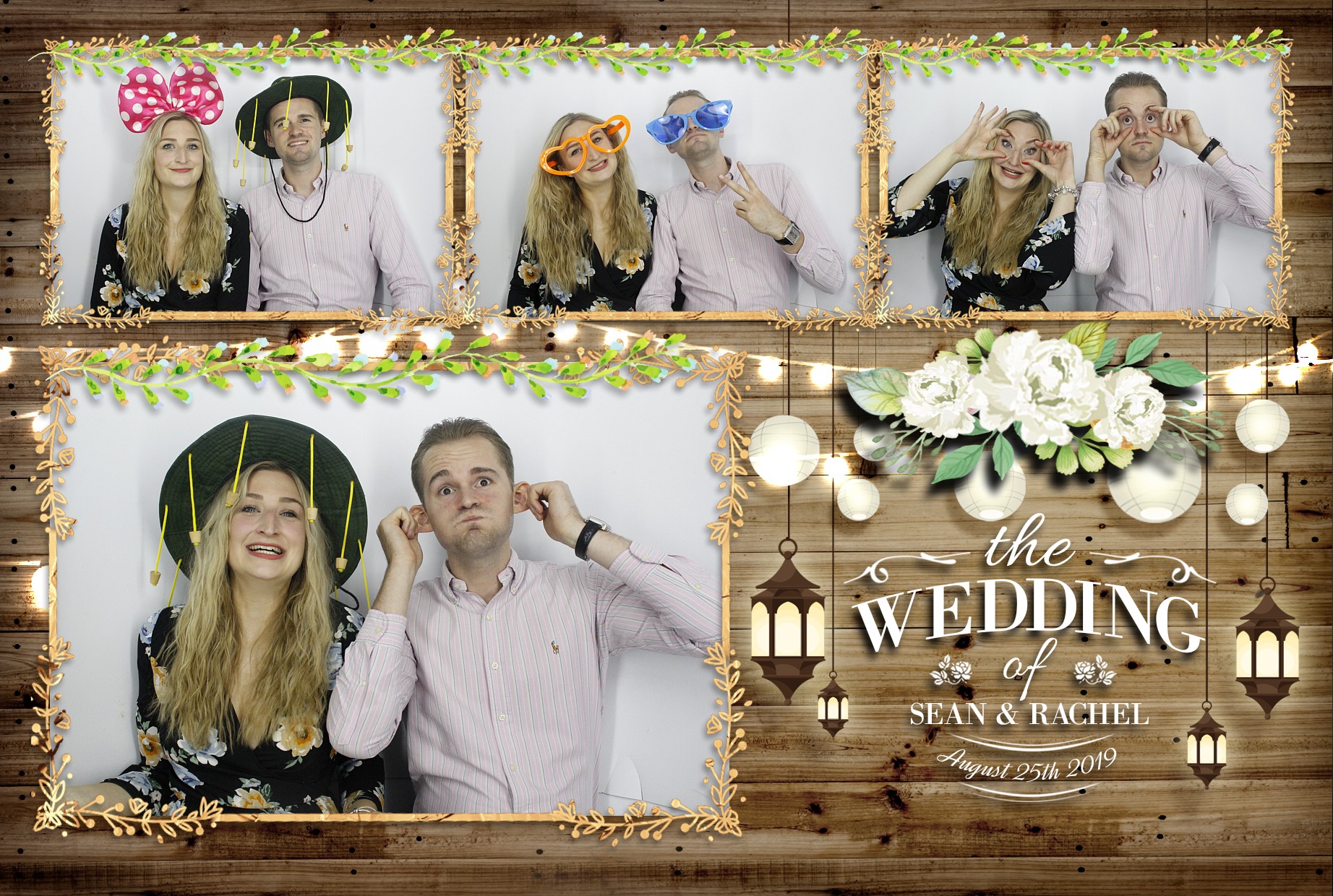 Sam & Rachel's Wedding | View more photos from the event at gallery.myphotoboothexperience.co.uk/u/MyPhotoBoothExperienceLtd/Sam-Rachels-Wedding